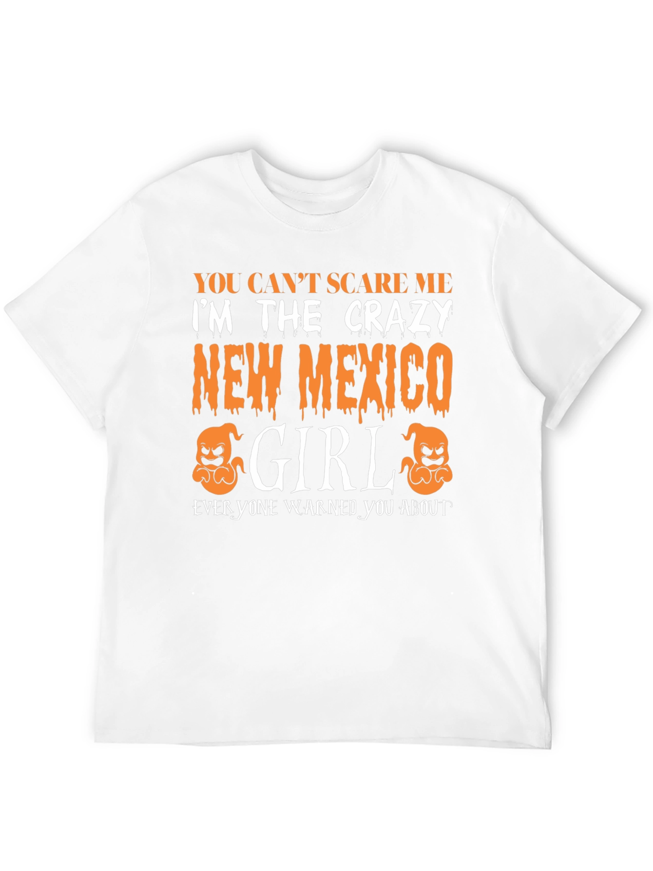 Crazy New Mexico Girl Halloween T-Shirt