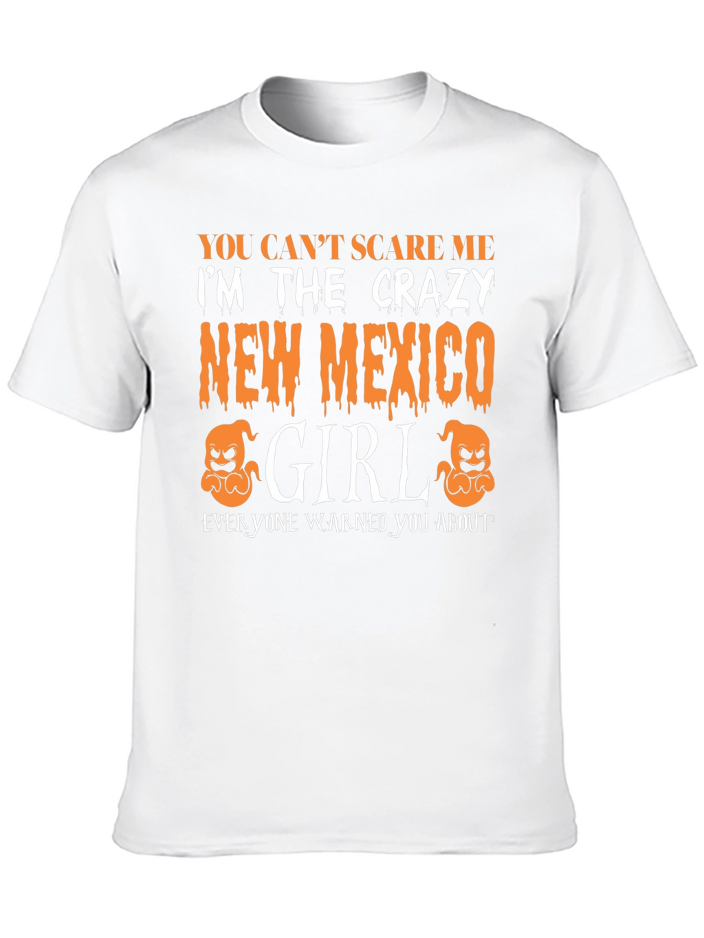 Crazy New Mexico Girl Halloween T-Shirt