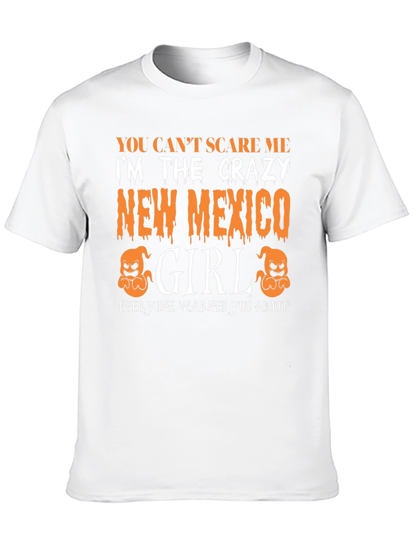 Crazy New Mexico Girl Halloween T-Shirt