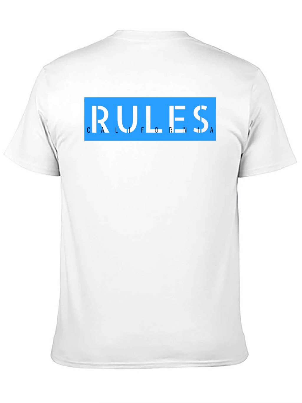 California Rules Graphic T-Shirt - Black