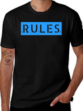California Rules Graphic T-Shirt - Black