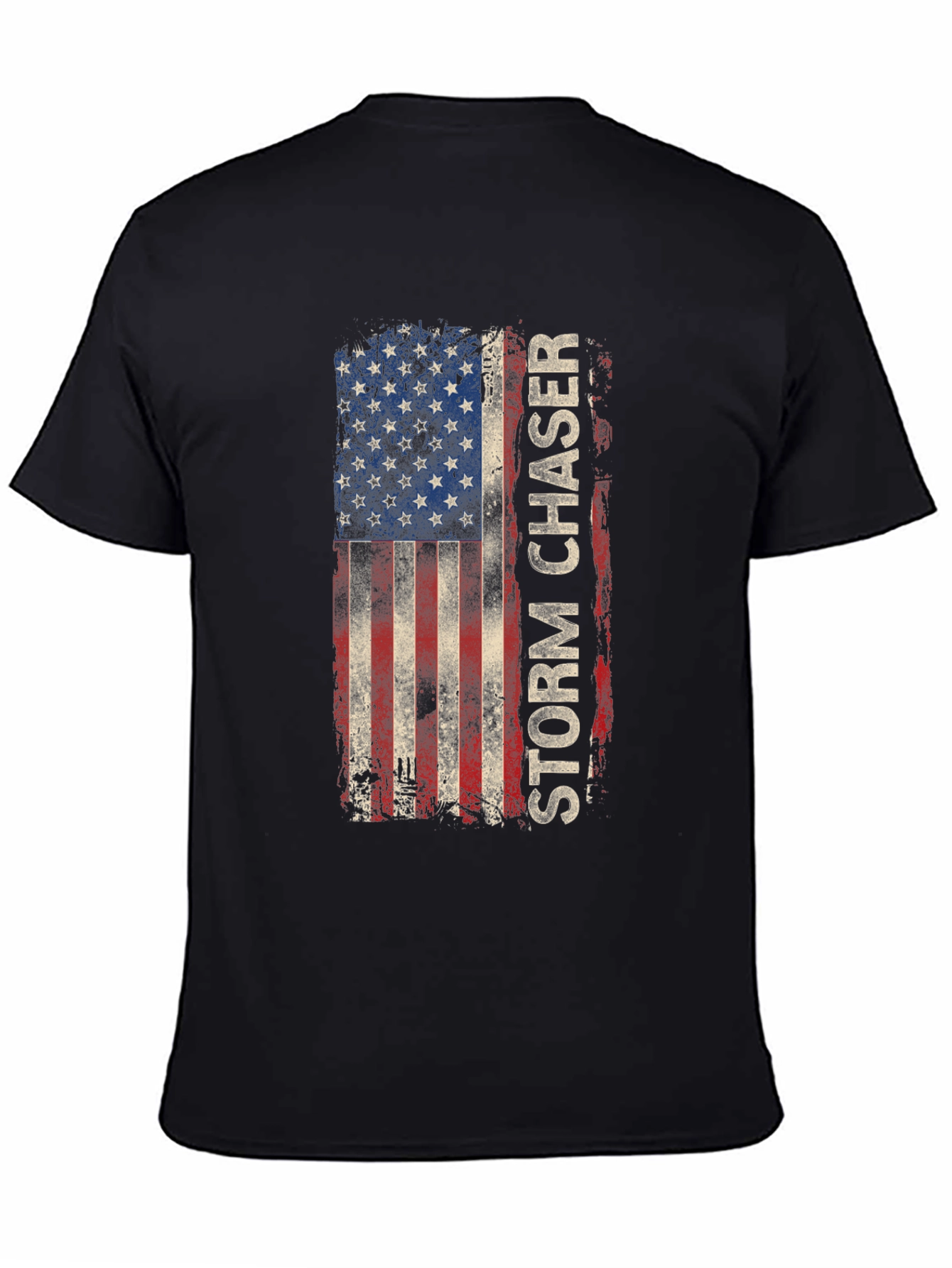 Storm Chaser American Flag Graphic T-Shirt