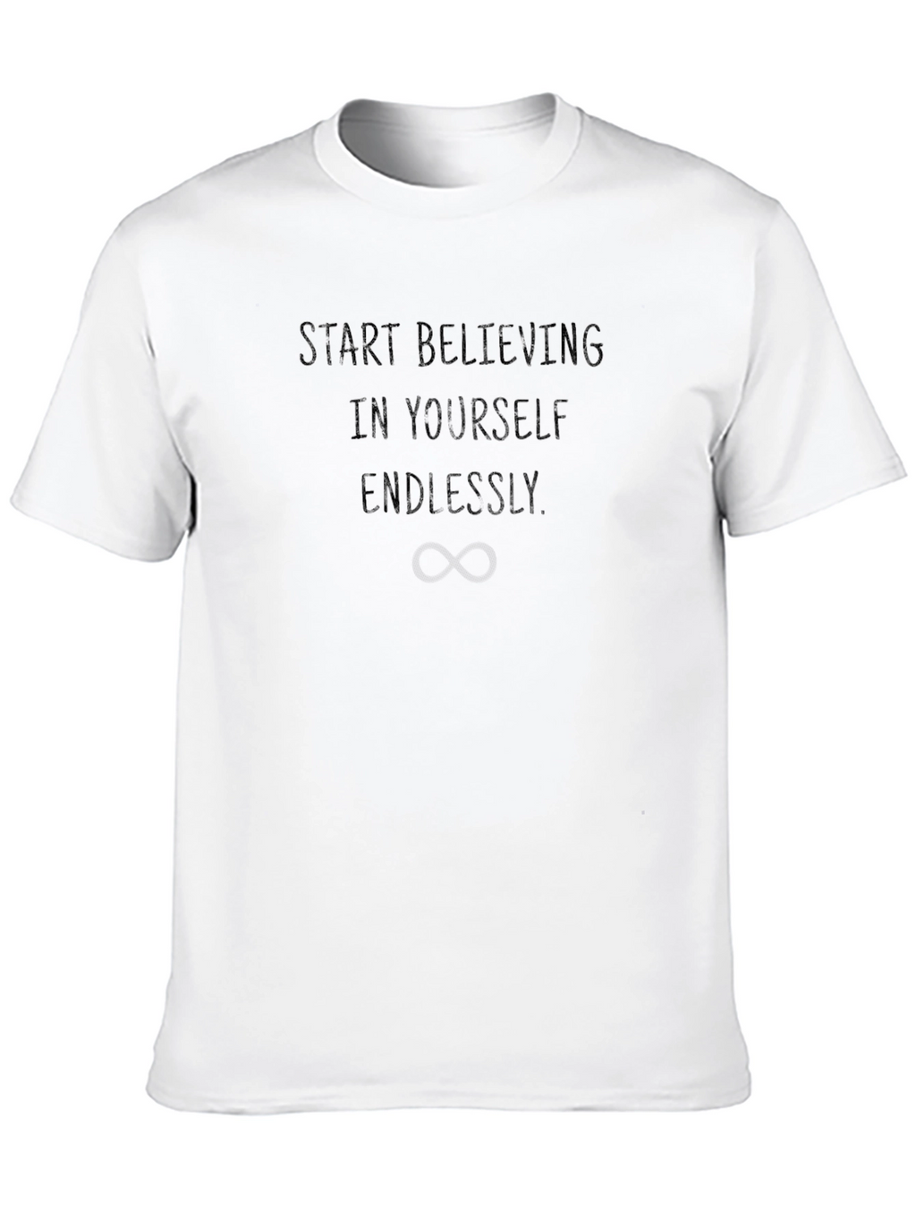Believe In Yourself Black T-Shirt