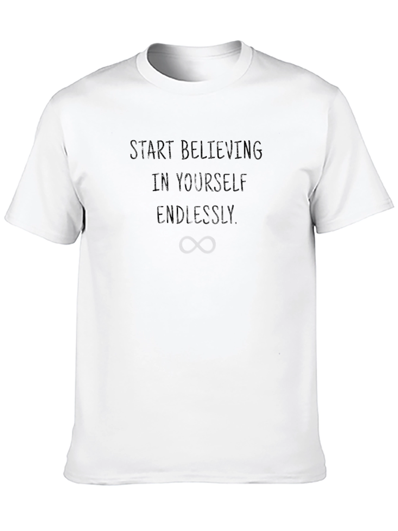 Believe In Yourself Black T-Shirt