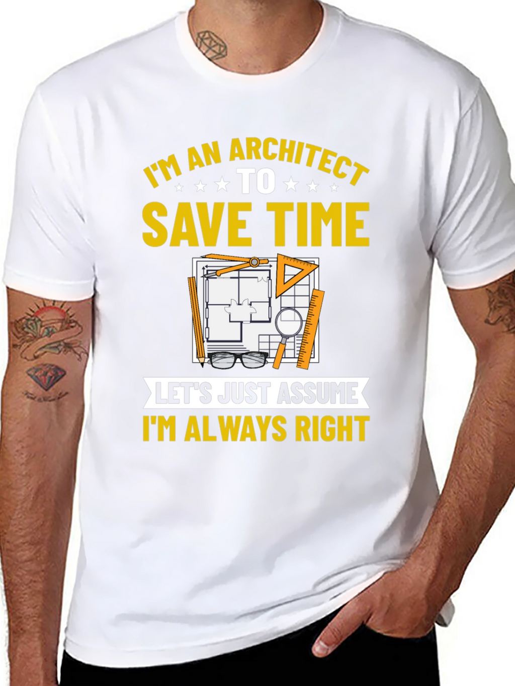 Architect Always Right T-Shirt