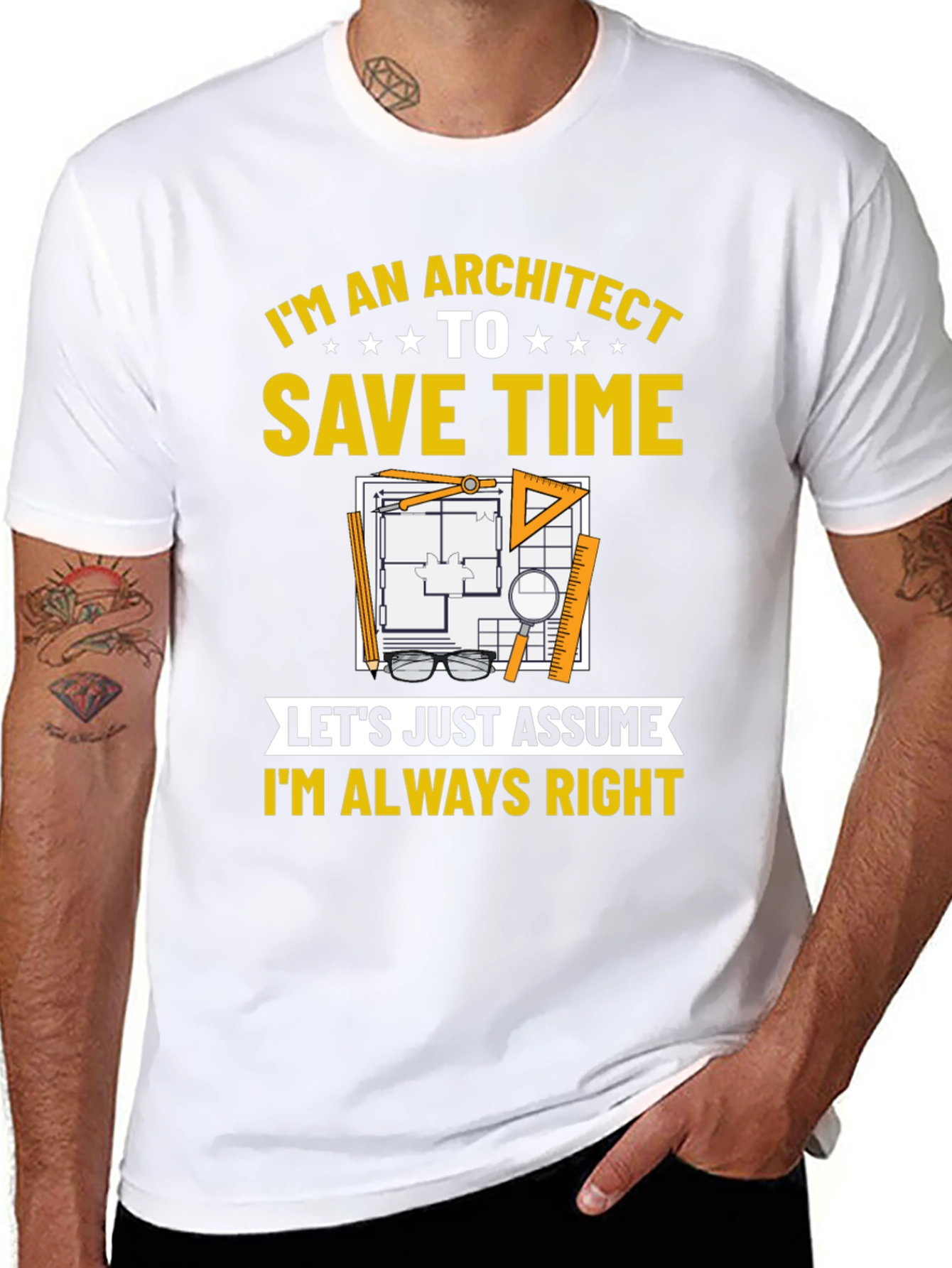 Architect Always Right T-Shirt
