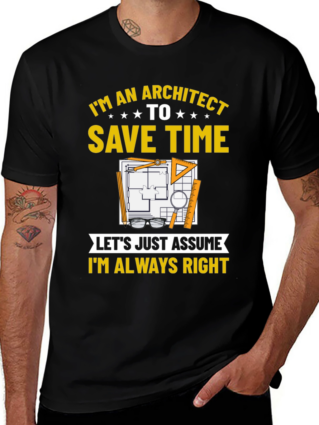 Architect Always Right T-Shirt