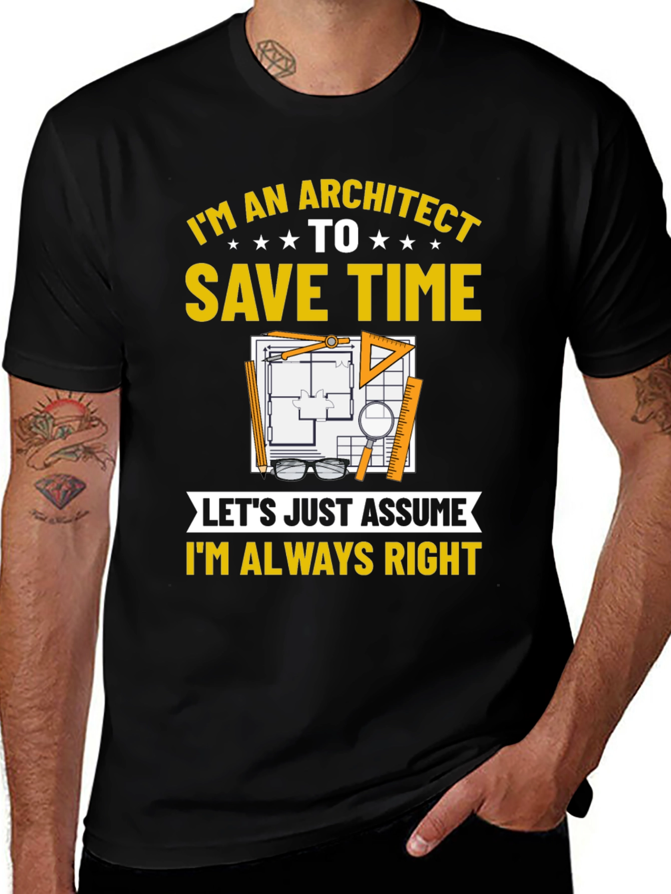 Architect Always Right T-Shirt