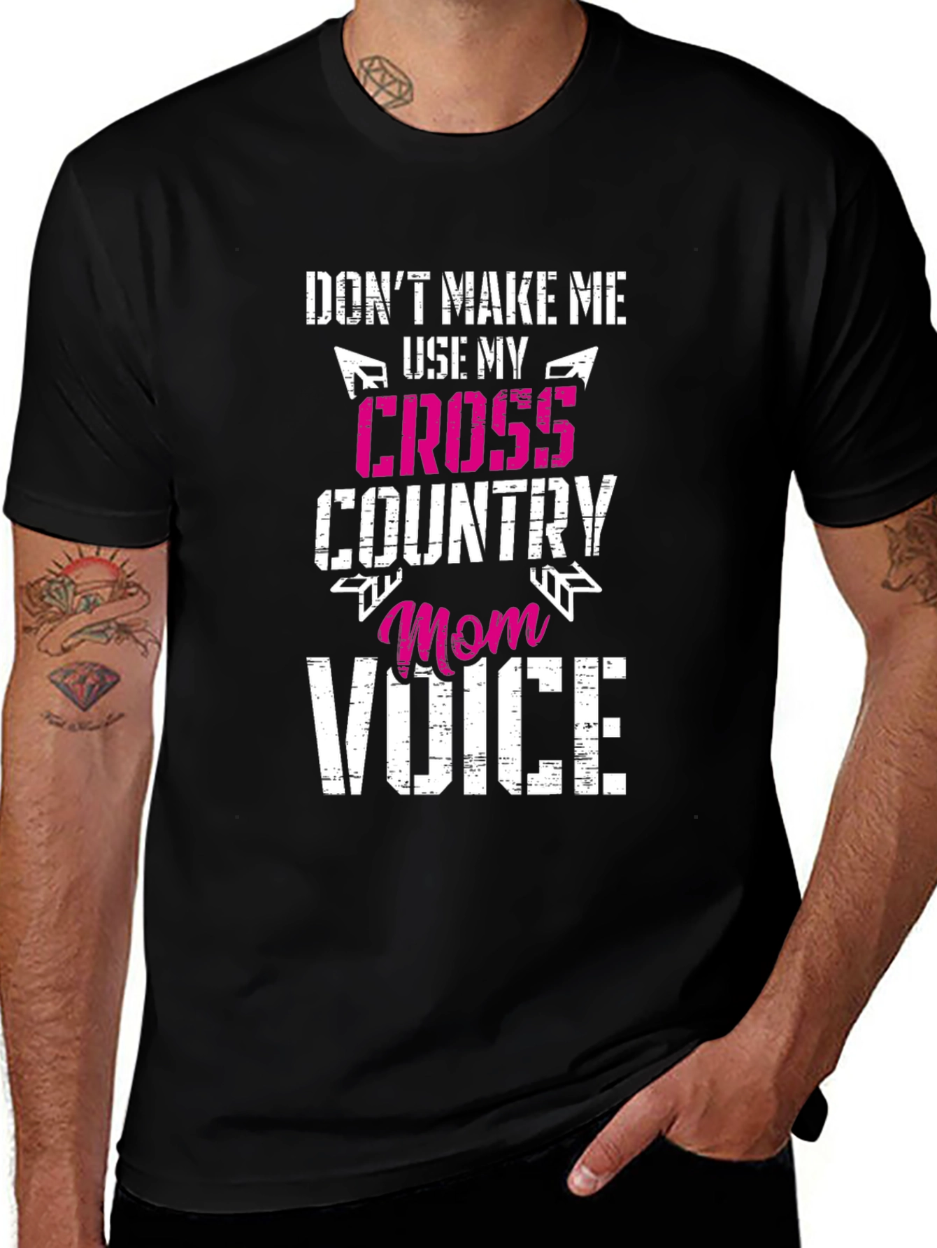 Cross Country Mom T-Shirt - Funny Sports Tee