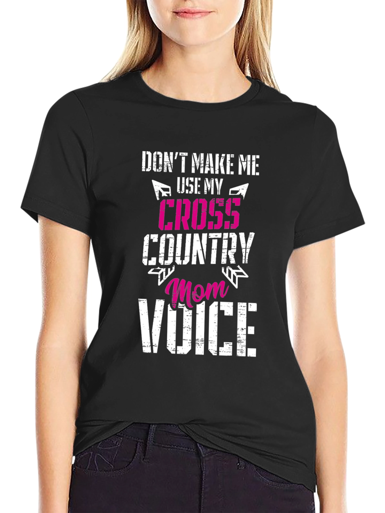 Cross Country Mom T-Shirt - Funny Sports Tee