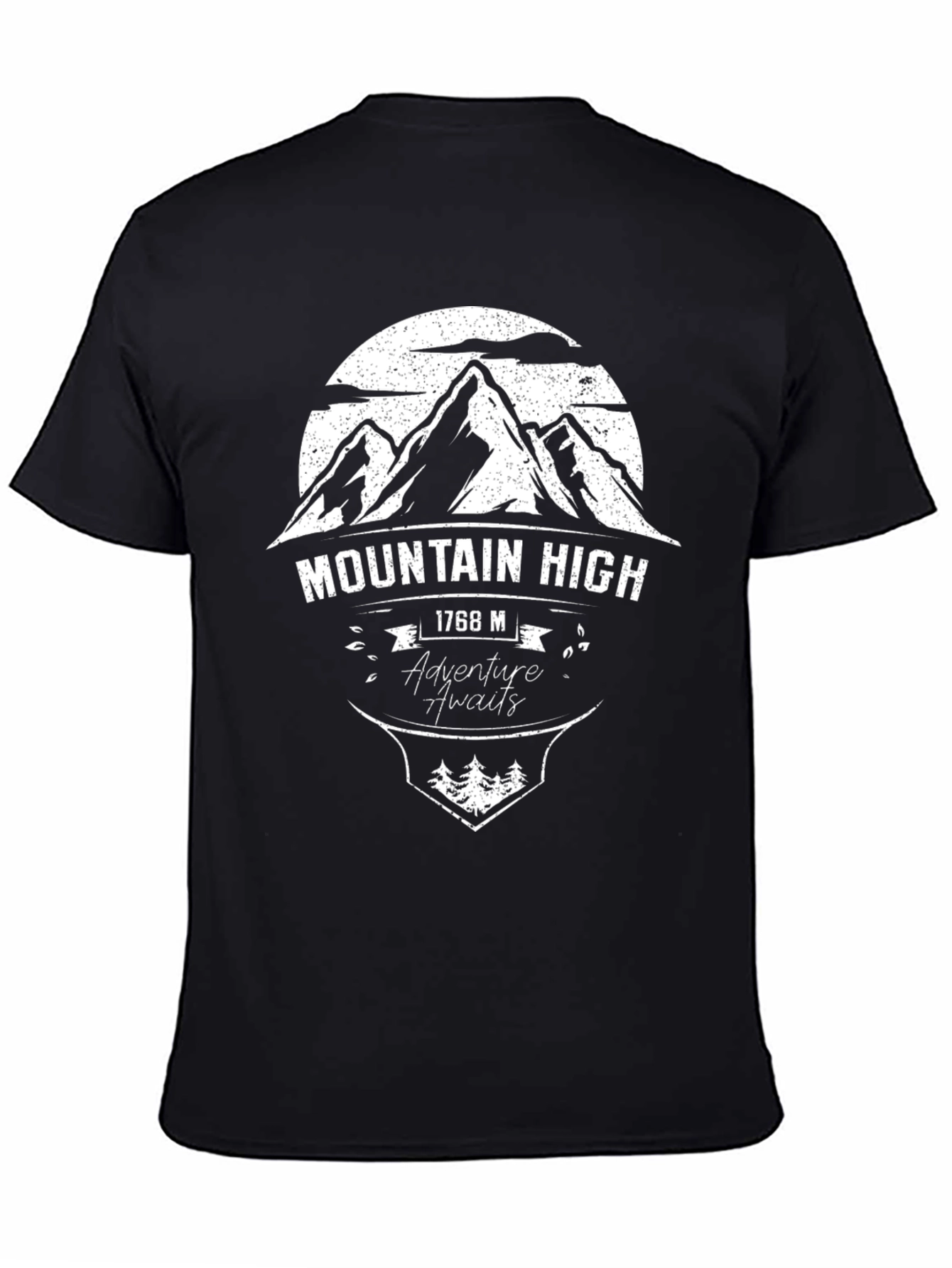 Mountain High Adventure Awaits Graphic T-Shirt