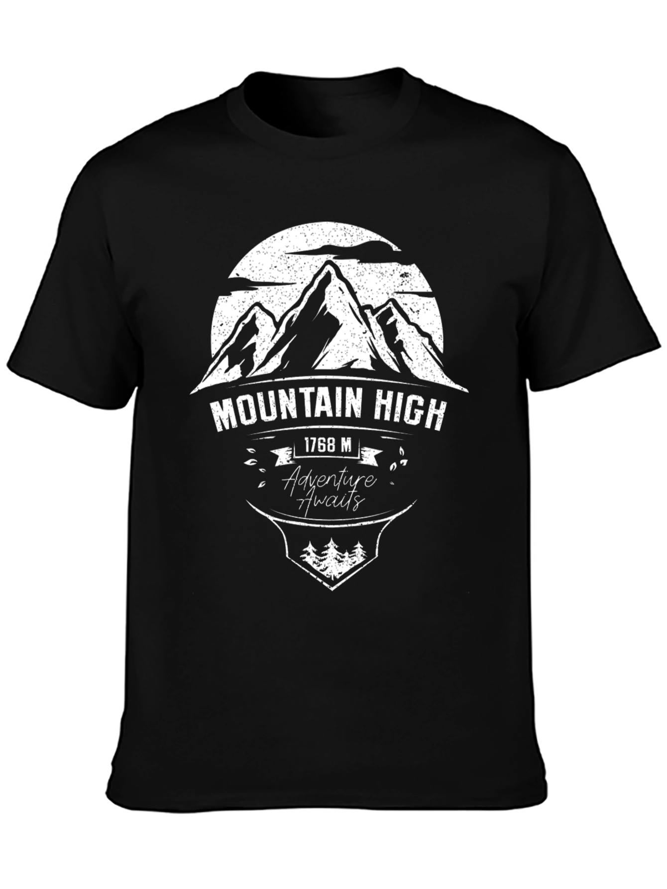 Mountain High Adventure Awaits Graphic T-Shirt