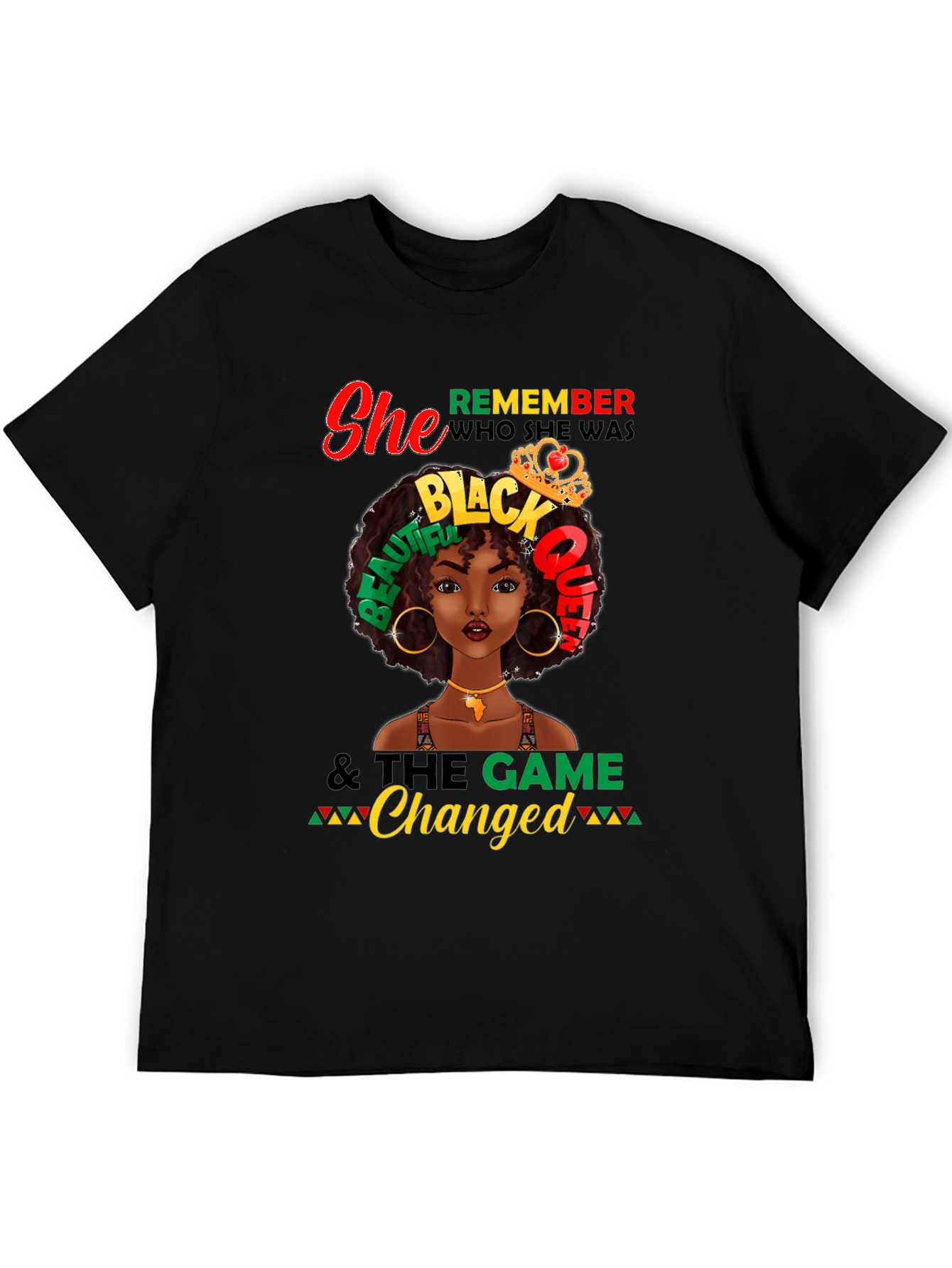 Black Queen Graphic T-Shirt