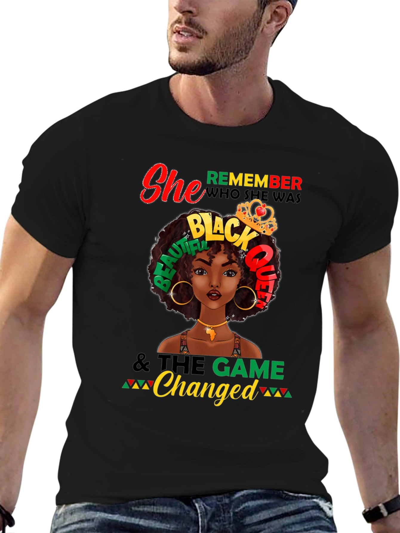 Black Queen Graphic T-Shirt