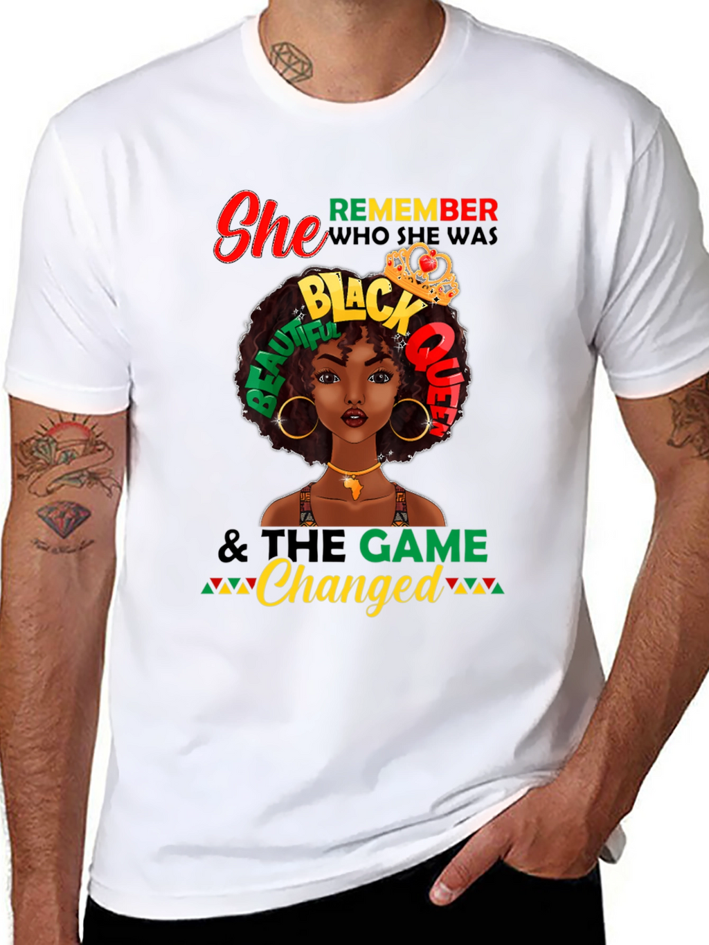 Black Queen Graphic T-Shirt