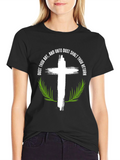 Dust Thou Art Cross Graphic T-Shirt