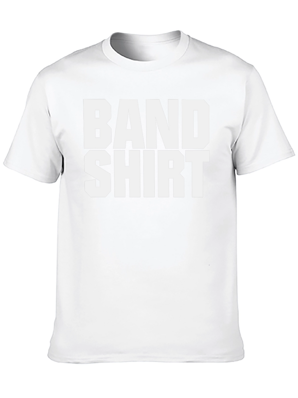 Band Shirt - Black Graphic Tee