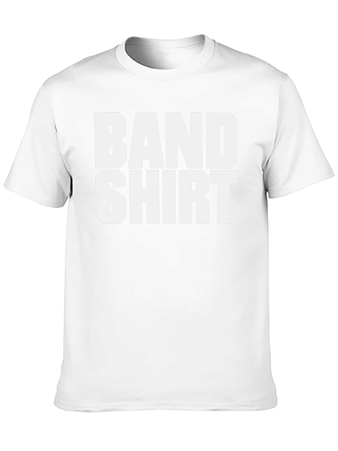 Band Shirt - Black Graphic Tee
