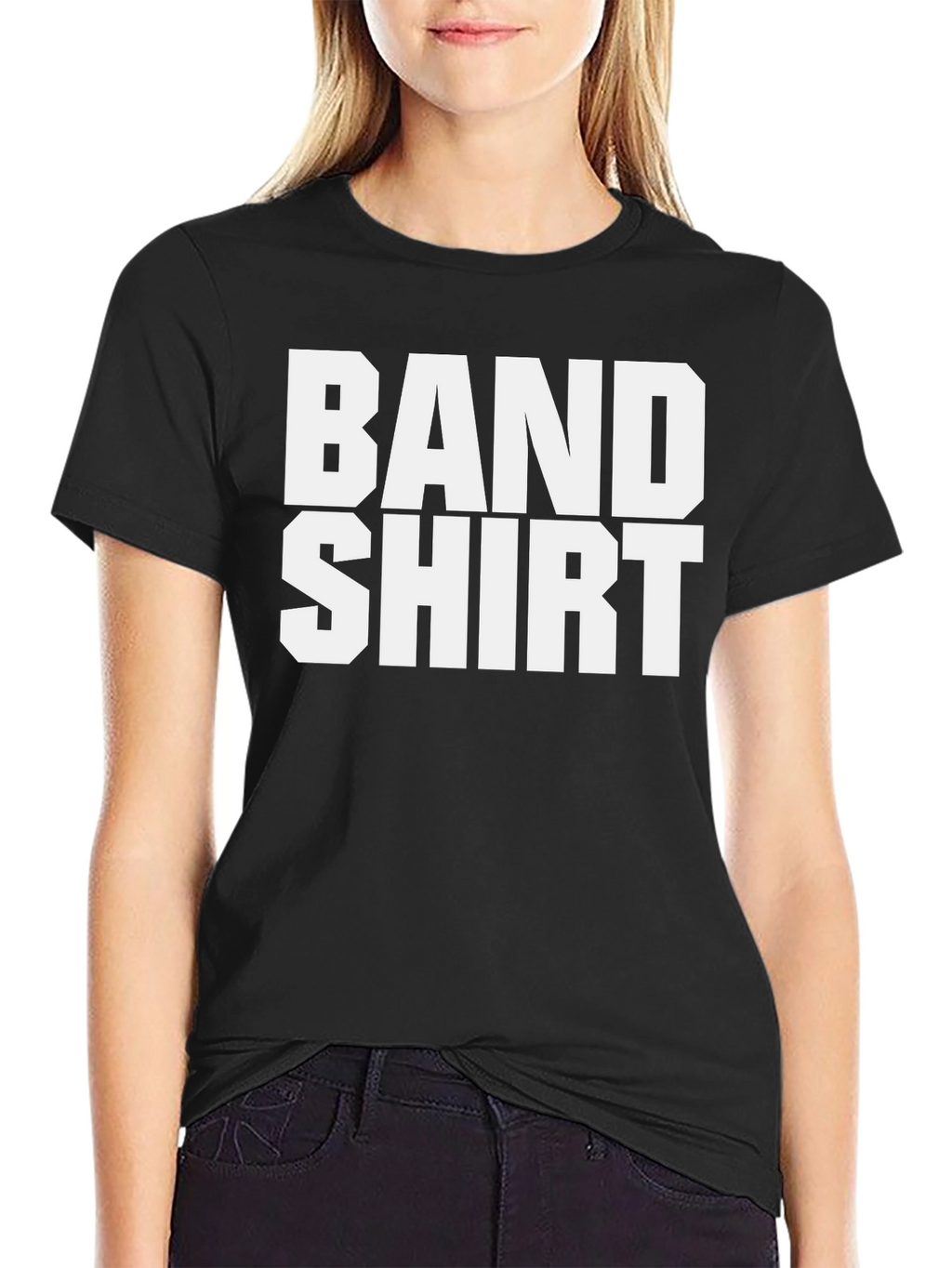 Band Shirt - Black Graphic Tee