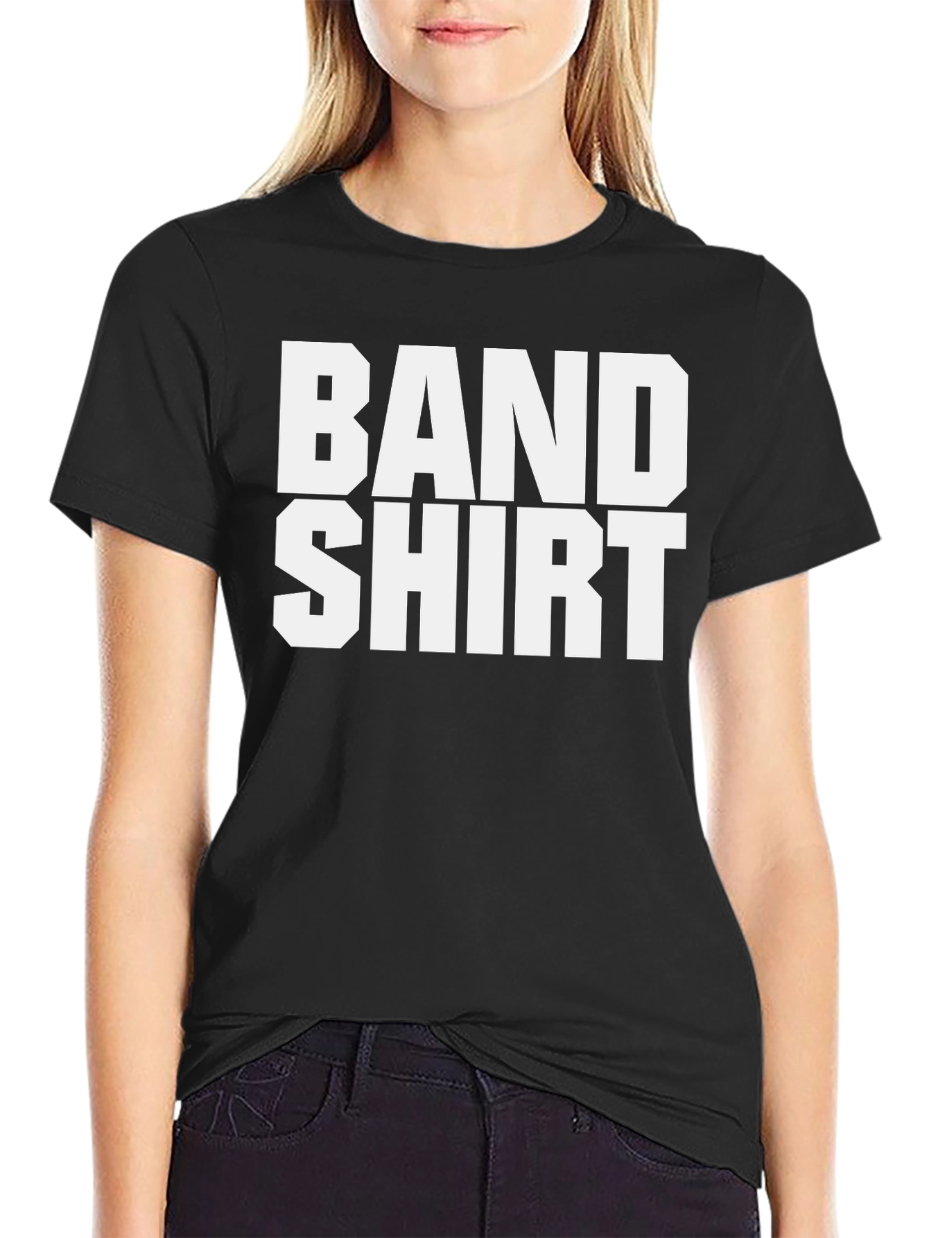 Band Shirt - Black Graphic Tee