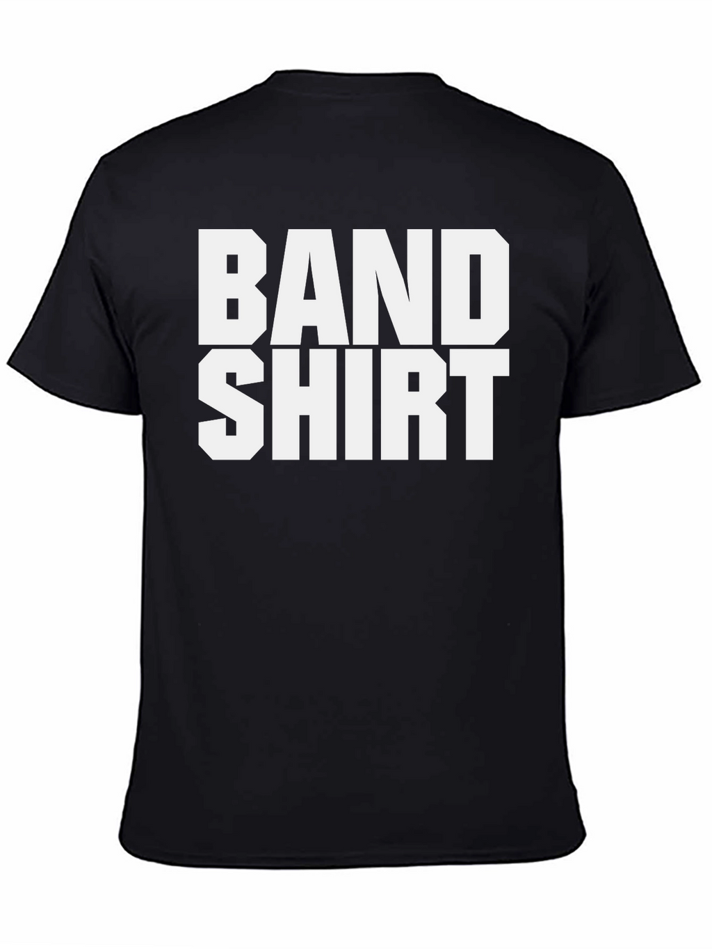 Band Shirt - Black Graphic Tee