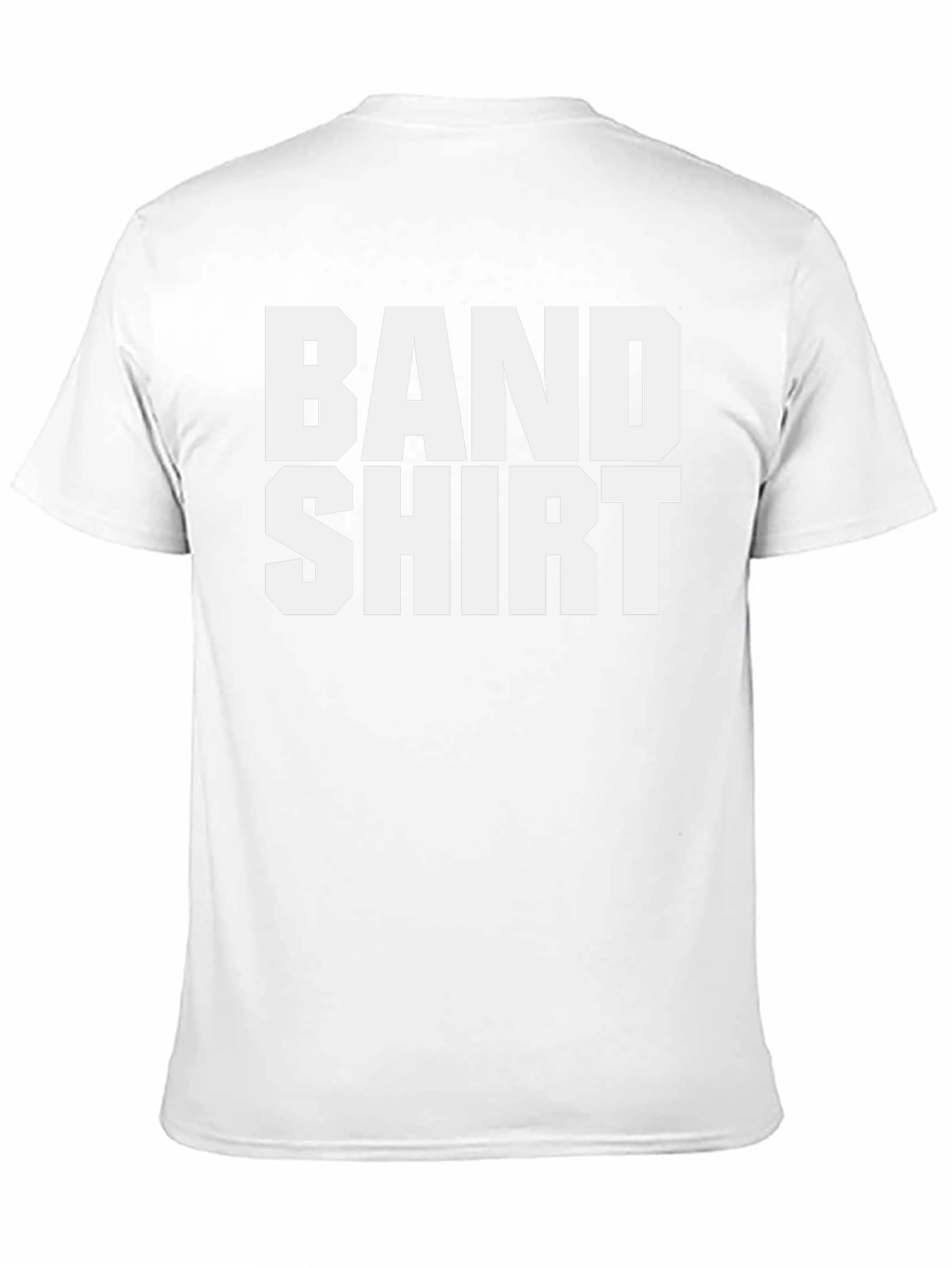 Band Shirt - Black Graphic Tee