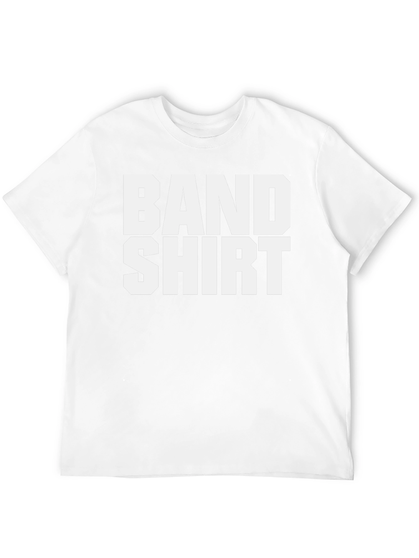 Band Shirt - Black Graphic Tee