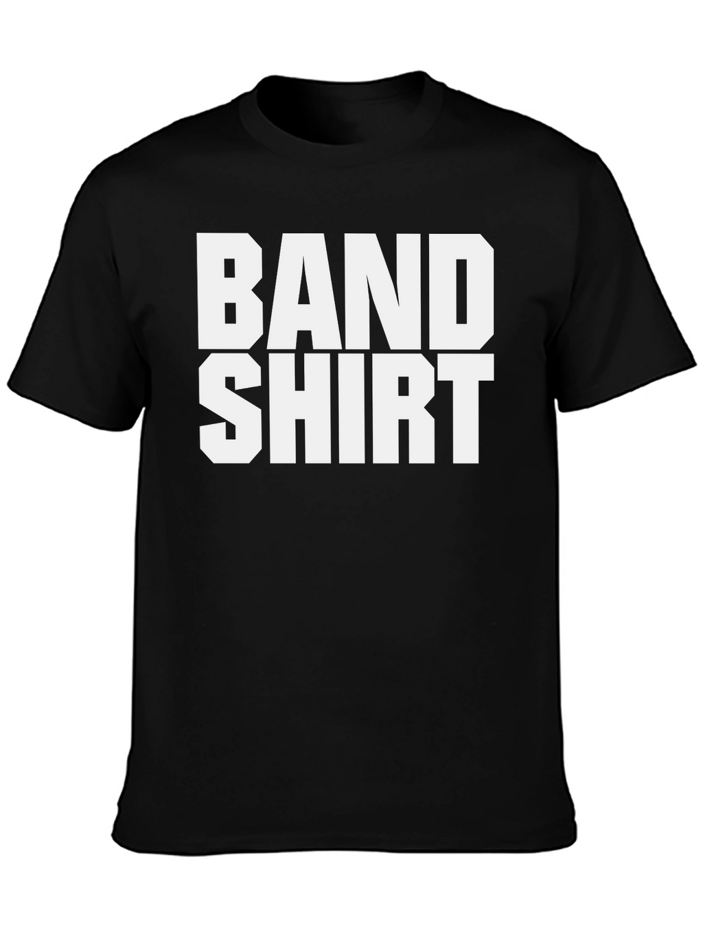 Band Shirt - Black Graphic Tee