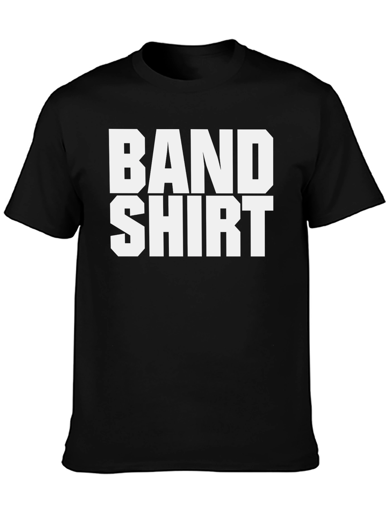 Band Shirt - Black Graphic Tee