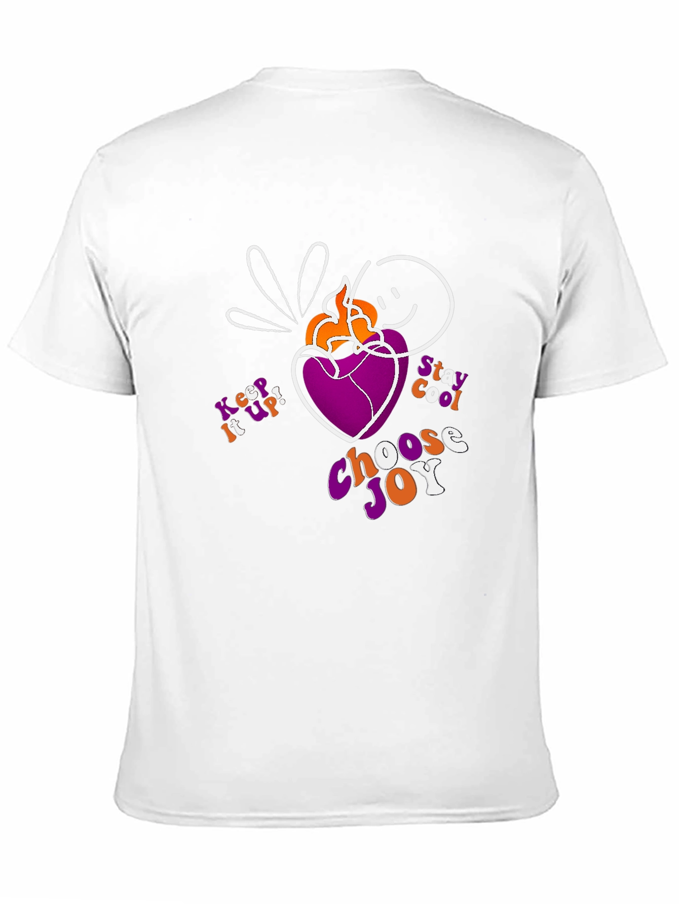 Choose Joy Graphic T-Shirt - Black Cotton Tee