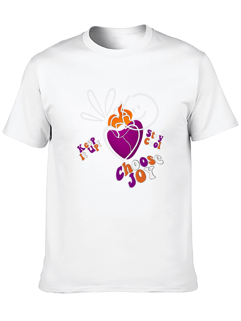 Choose Joy Graphic T-Shirt - Black Cotton Tee