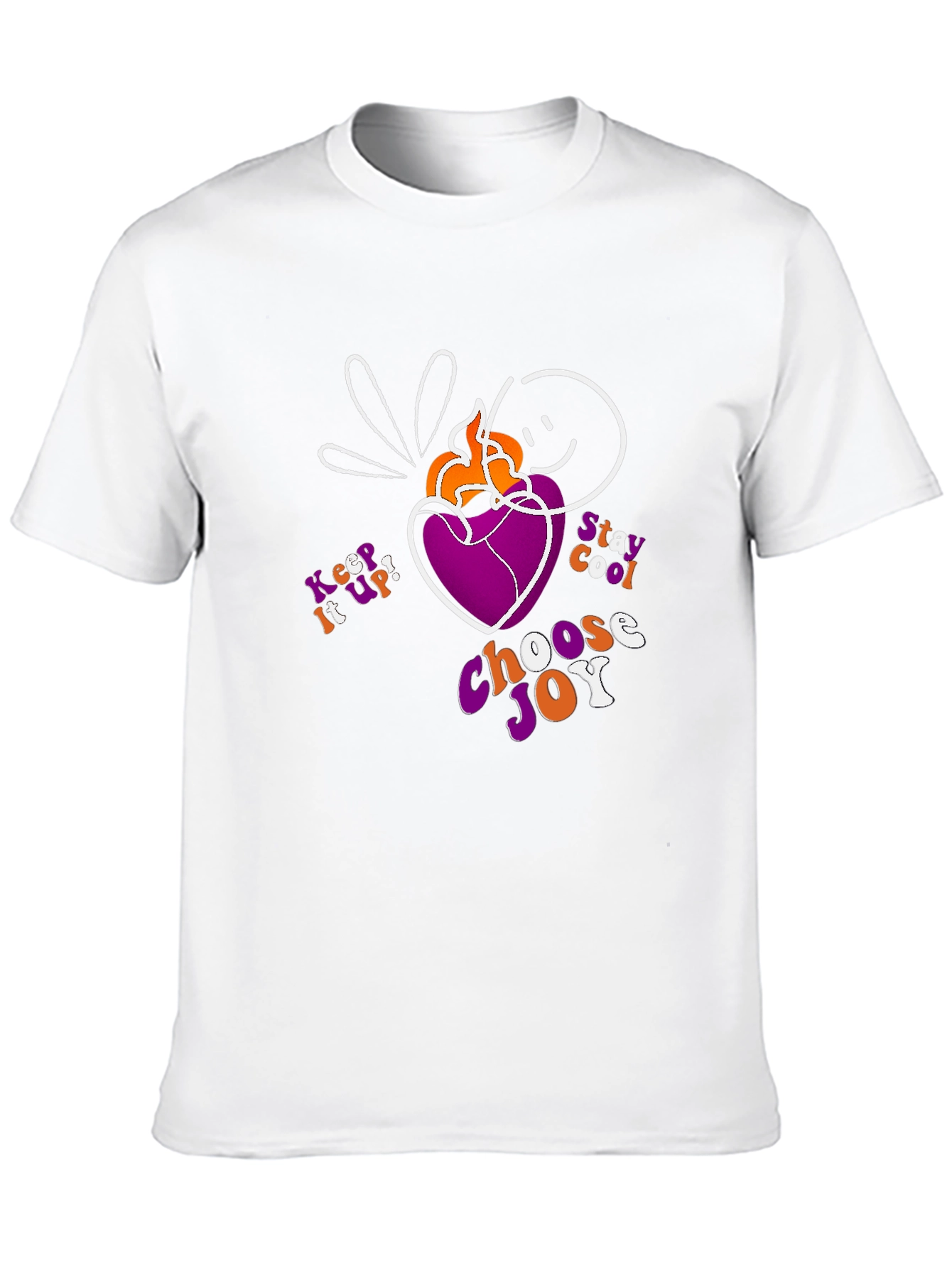Choose Joy Graphic T-Shirt - Black Cotton Tee