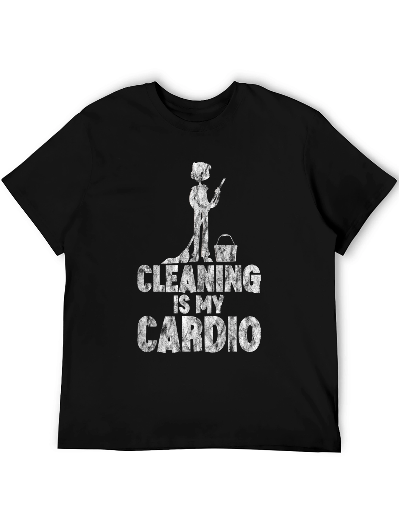 Cleaning Is My Cardio Graphic Tee