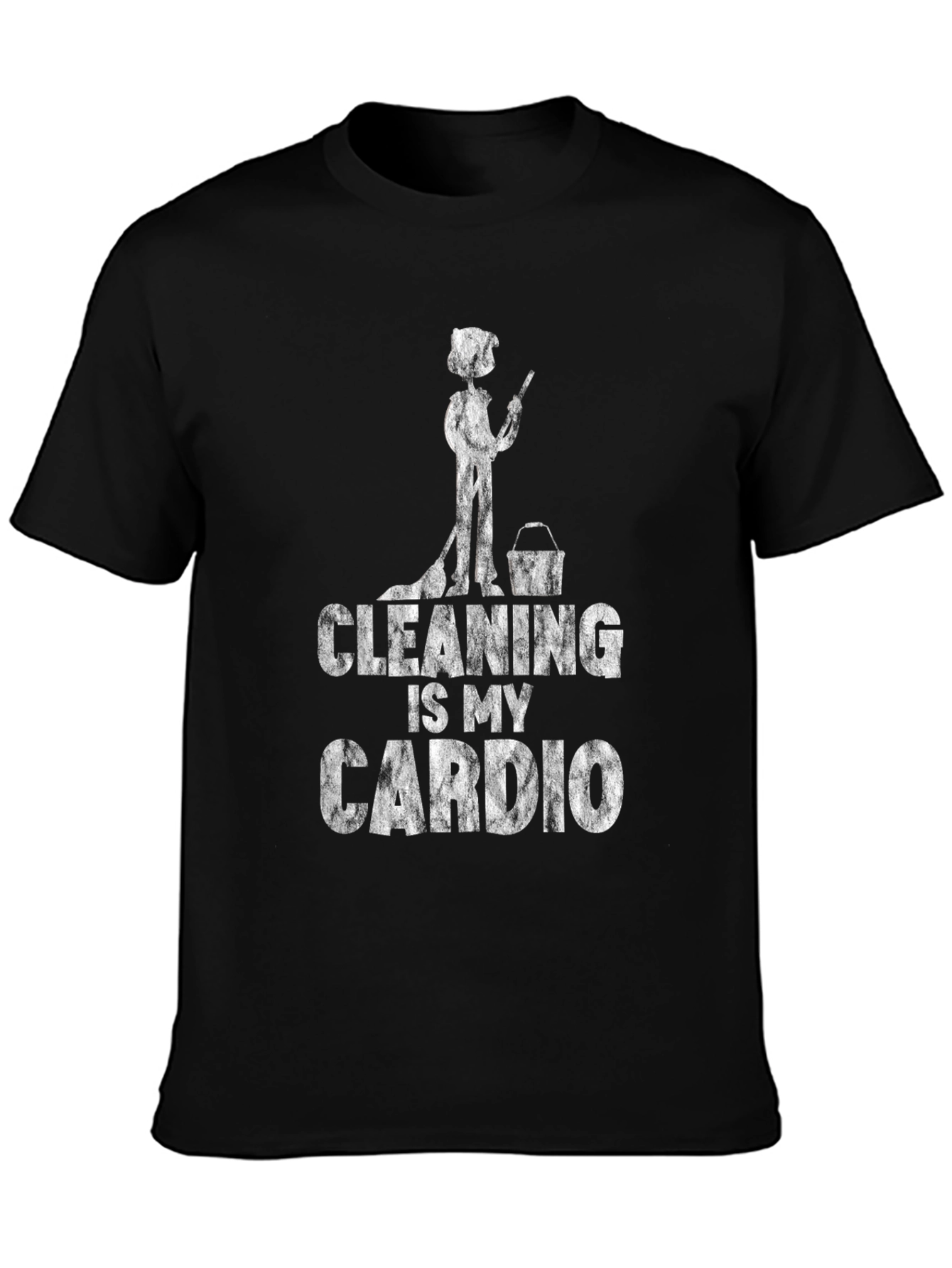 Cleaning Is My Cardio Graphic Tee