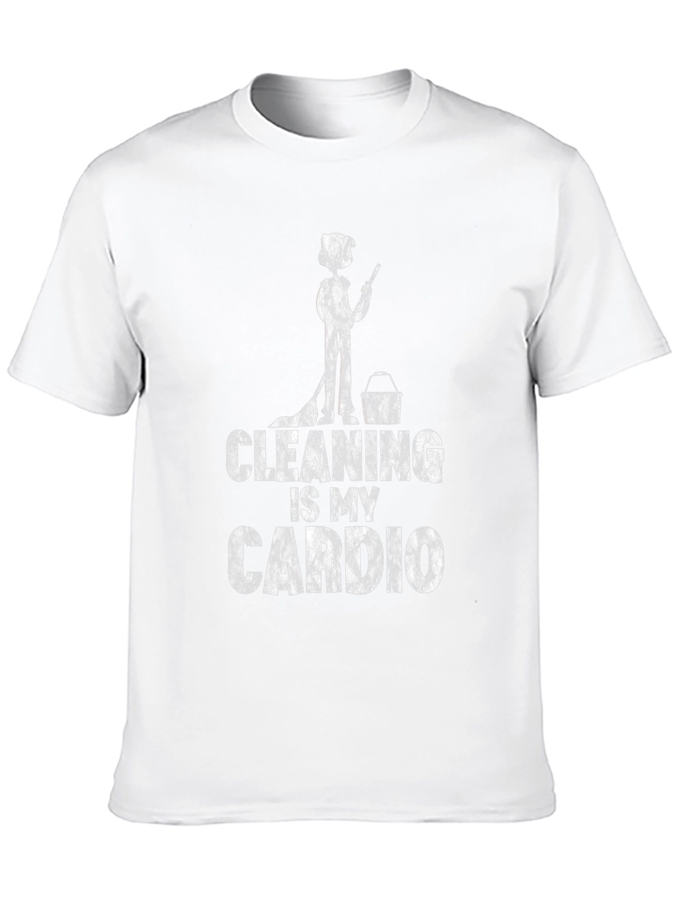 Cleaning Is My Cardio Graphic Tee