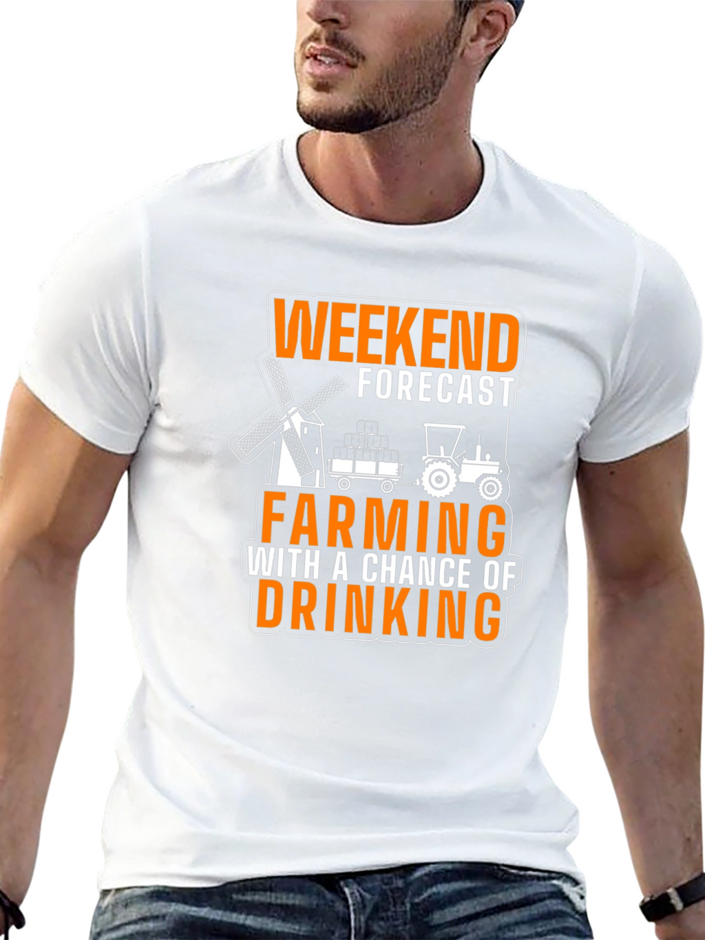 Weekend Farming Forecast T-Shirt