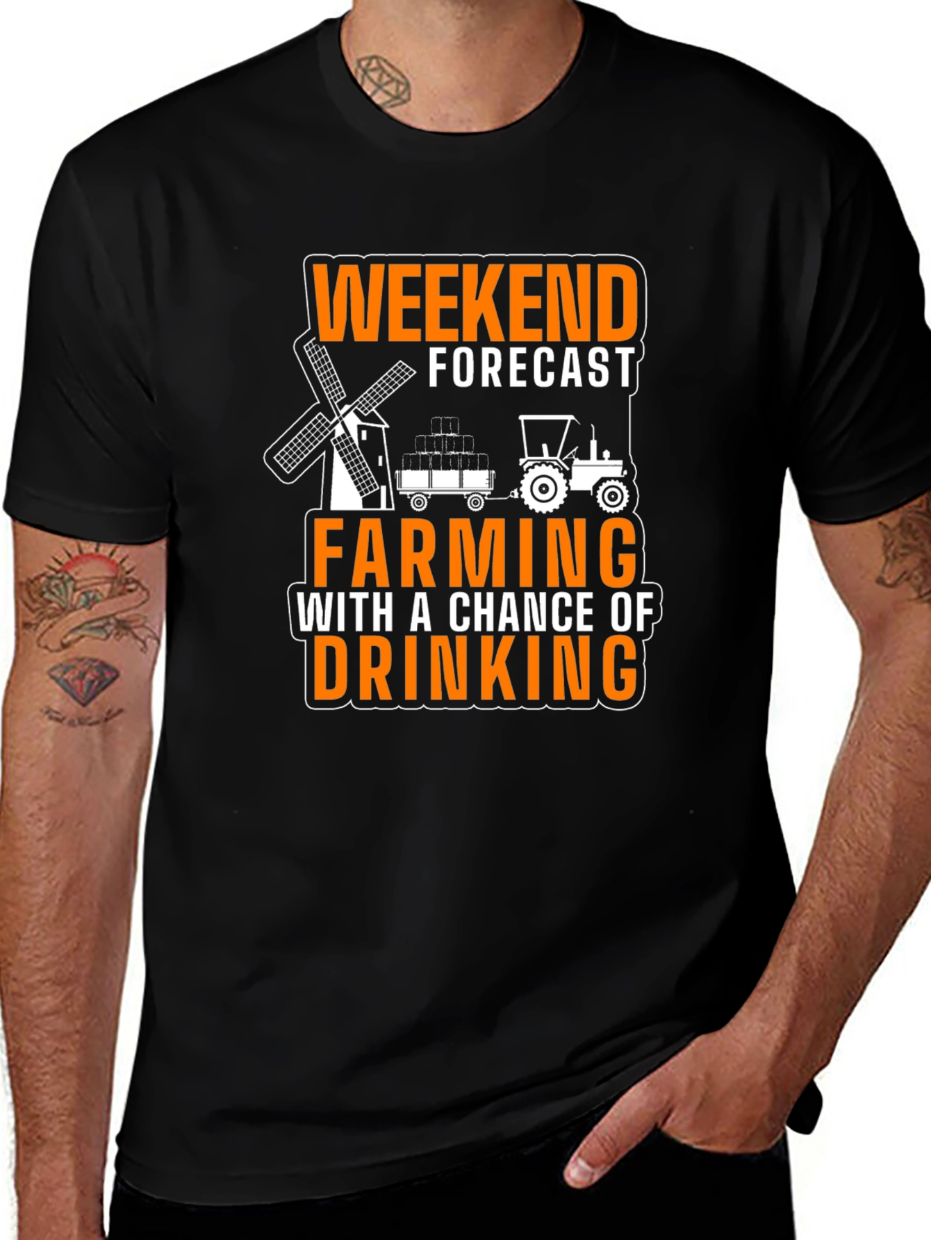 Weekend Farming Forecast T-Shirt