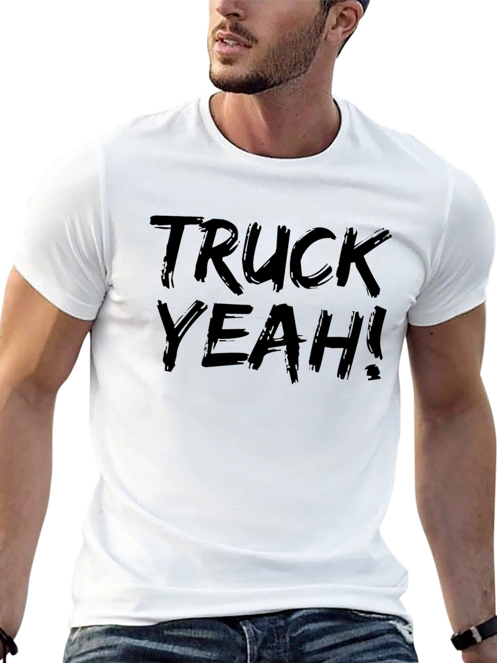 Truck Yeah! Graphic Print T-Shirt