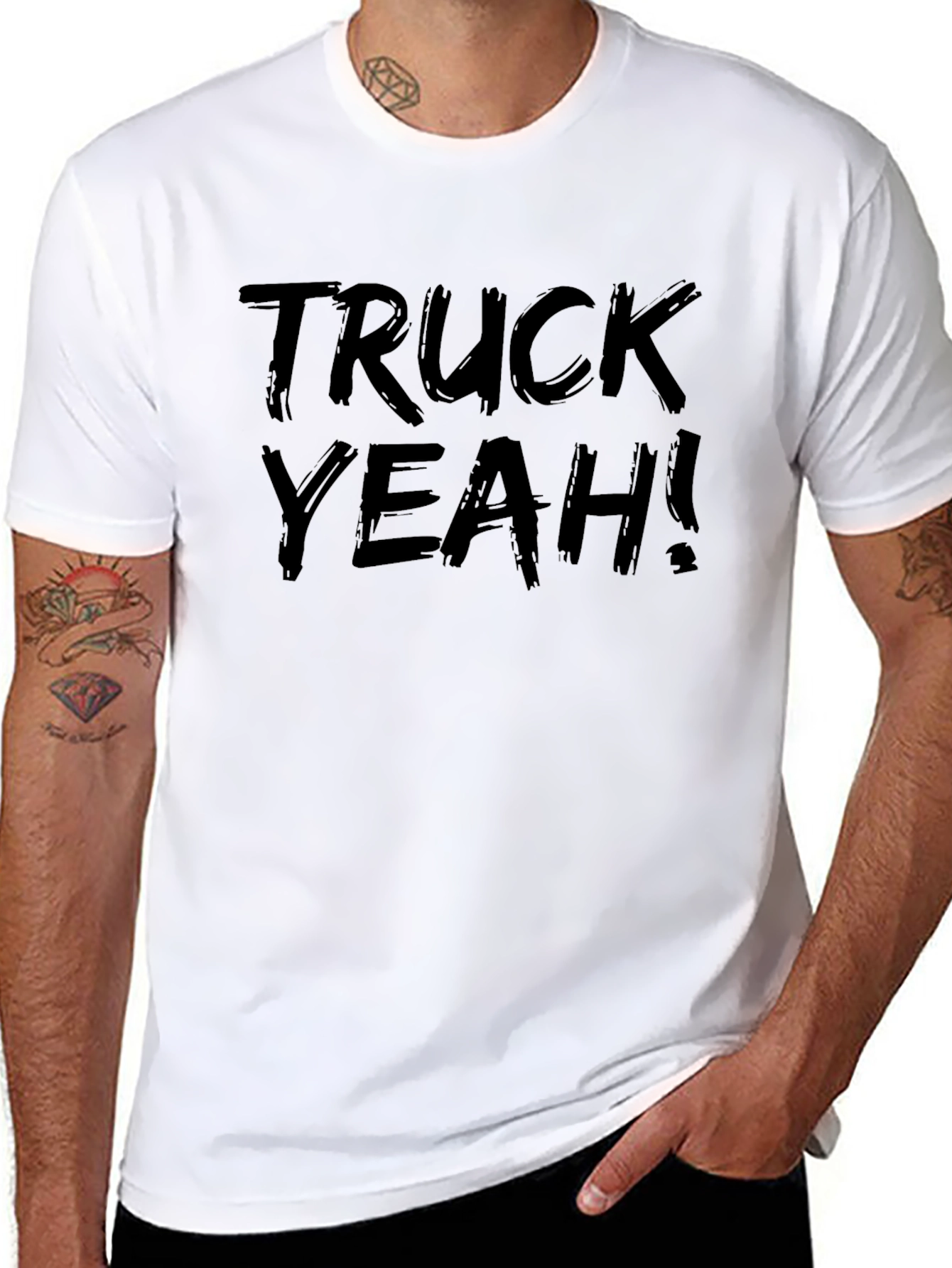 Truck Yeah! Graphic Print T-Shirt