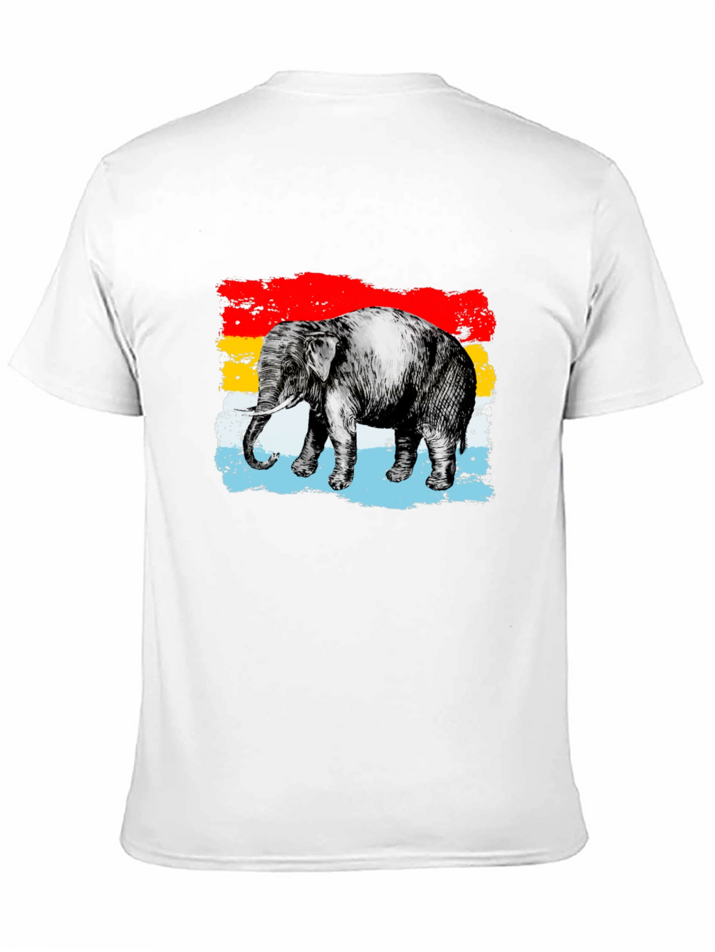 Elephant Graphic Tee - Unique Animal Design