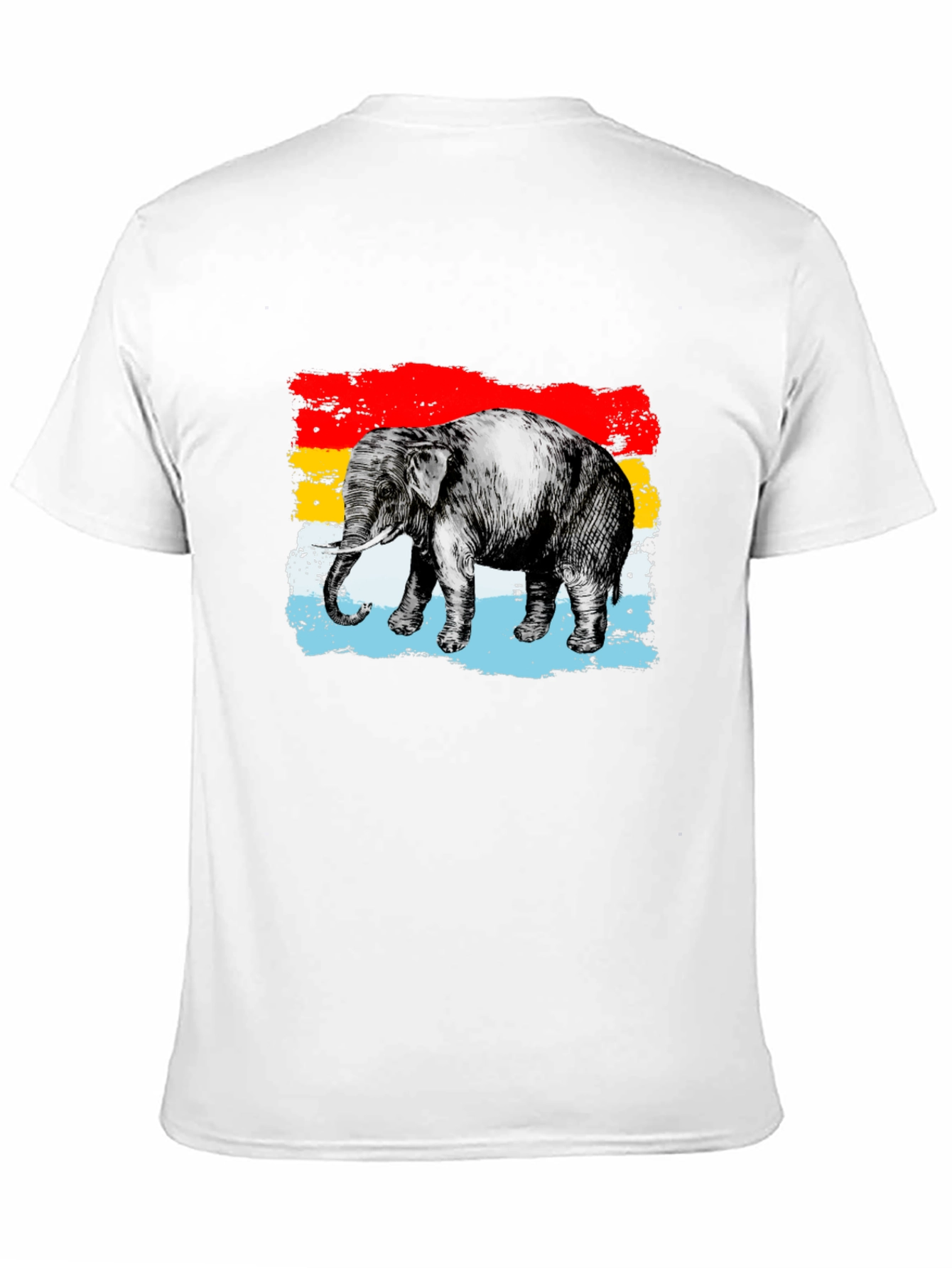 Elephant Graphic Tee - Unique Animal Design
