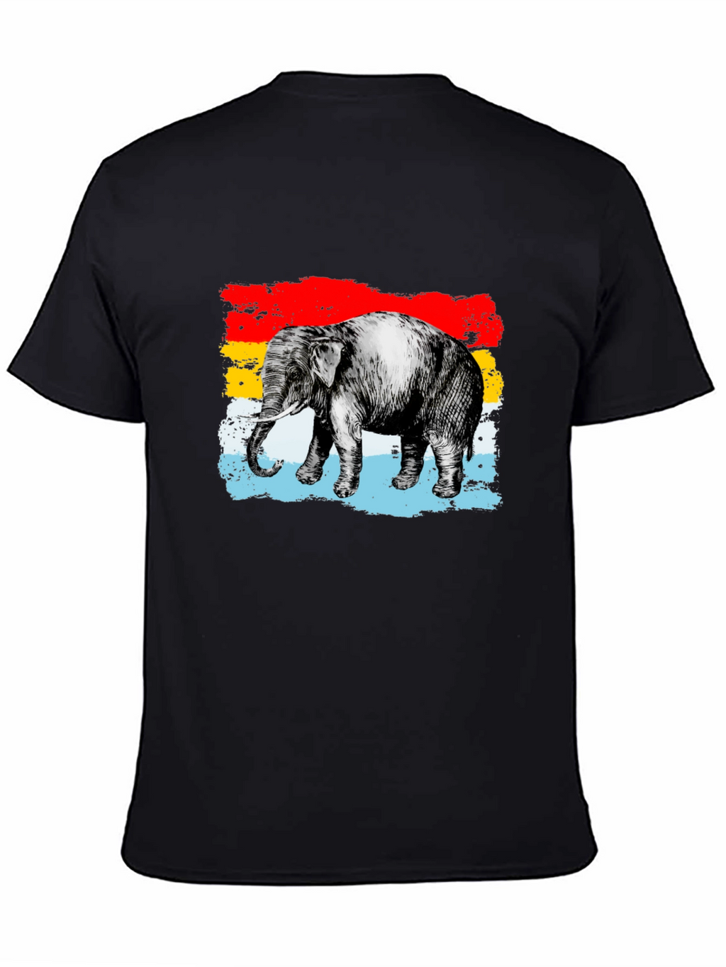 Elephant Graphic Tee - Unique Animal Design