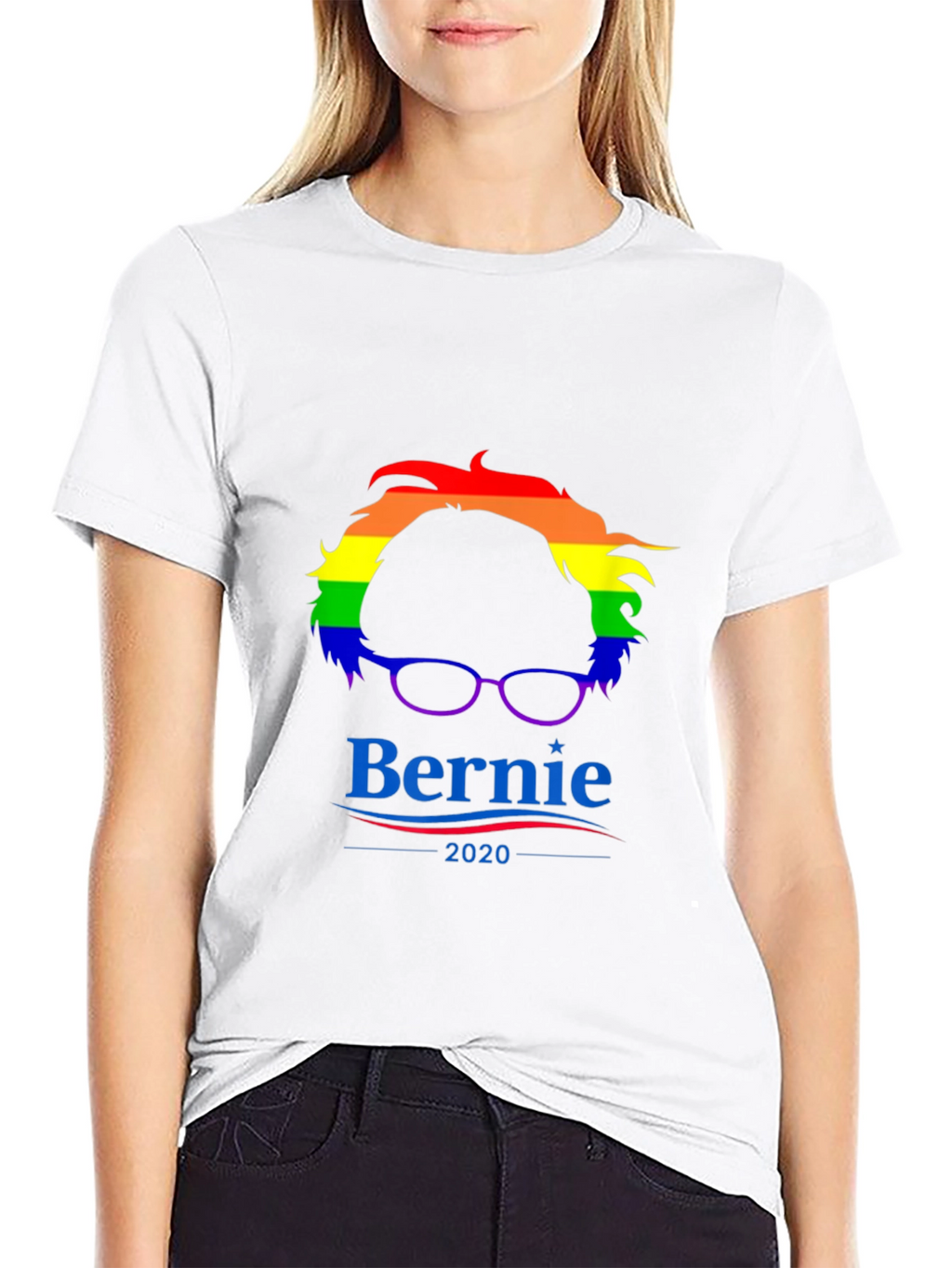 Bernie 2020 Rainbow T-Shirt
