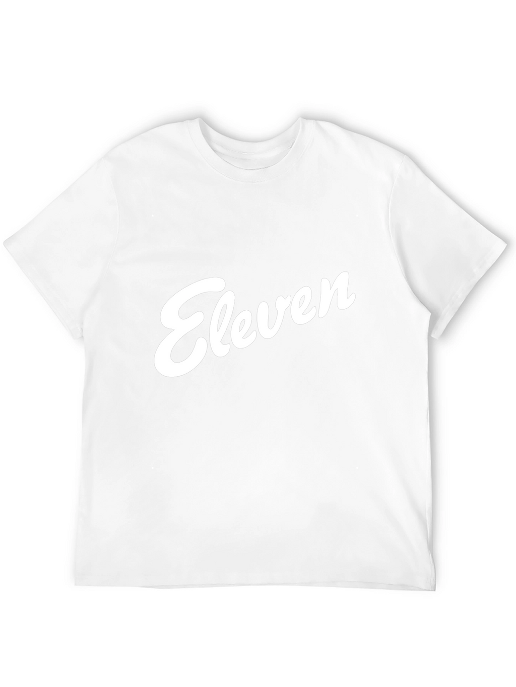 Eleven Graphic Tee - Black Cotton T-Shirt