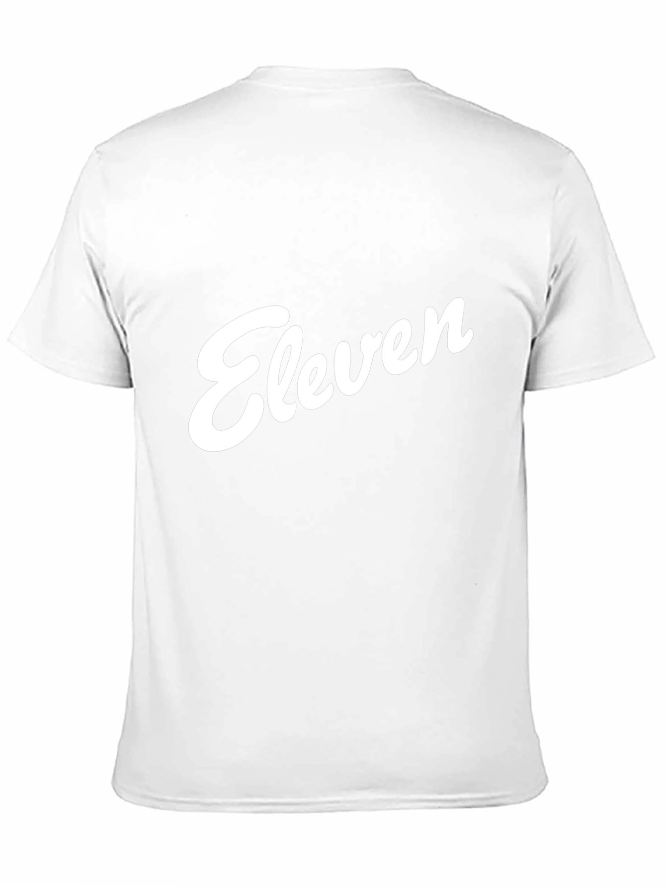 Eleven Graphic Tee - Black Cotton T-Shirt