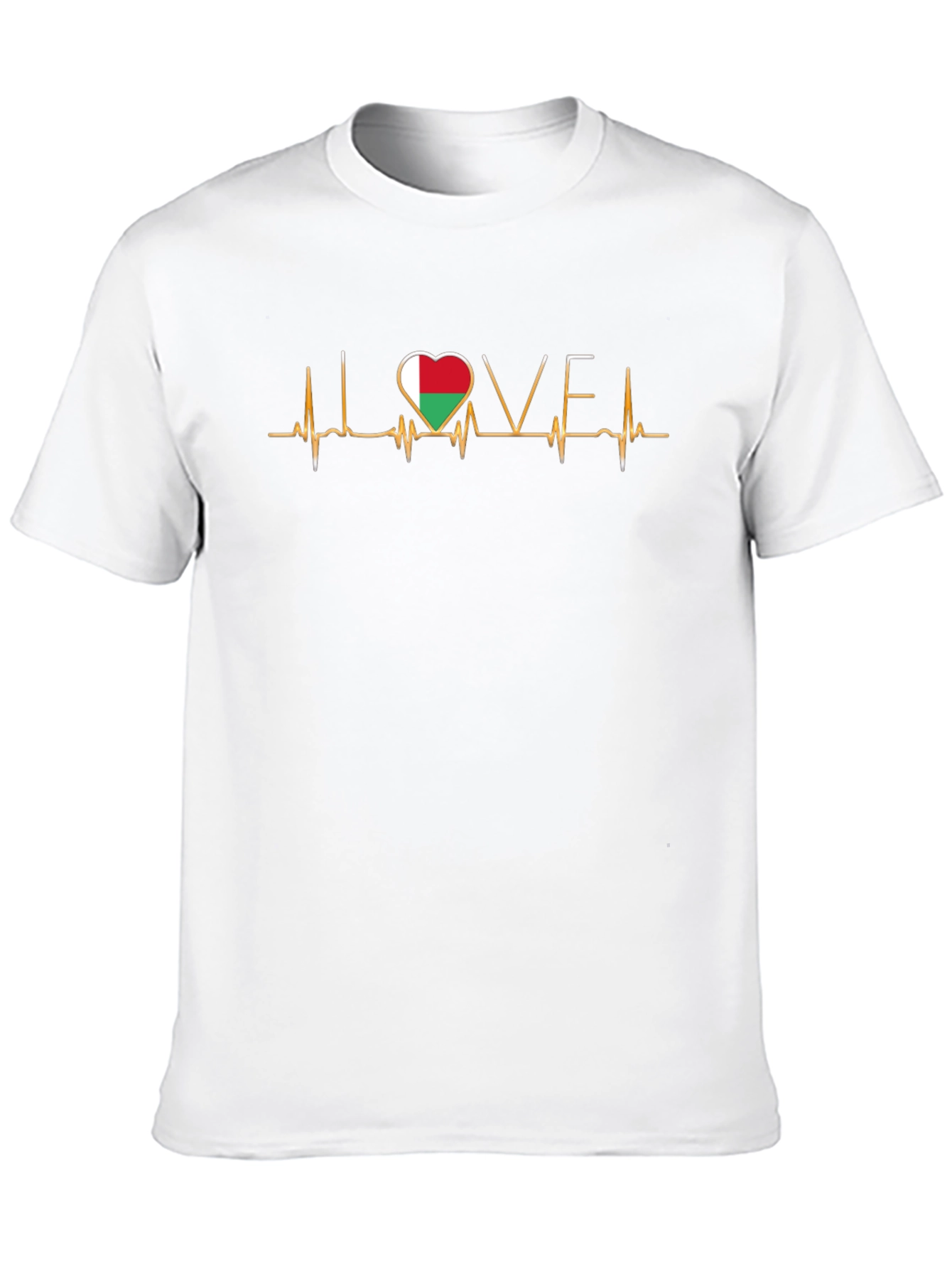Madagascar Heartbeat Love T-Shirt