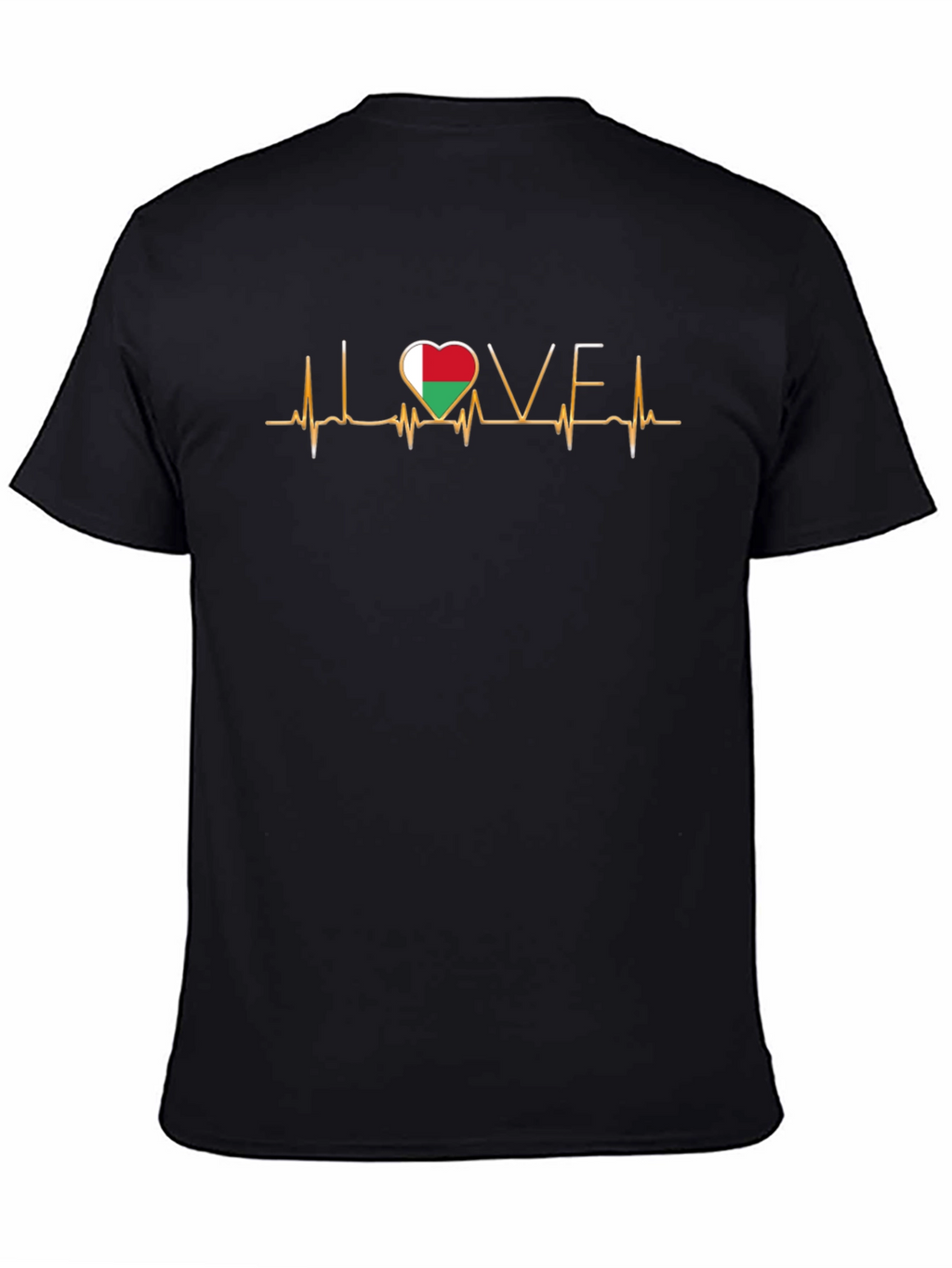 Madagascar Heartbeat Love T-Shirt