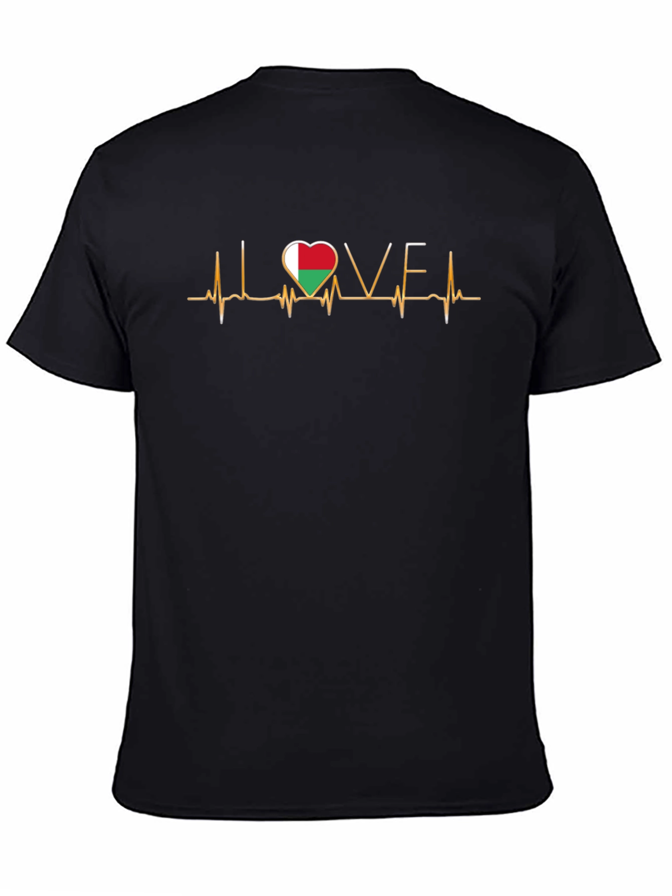 Madagascar Heartbeat Love T-Shirt