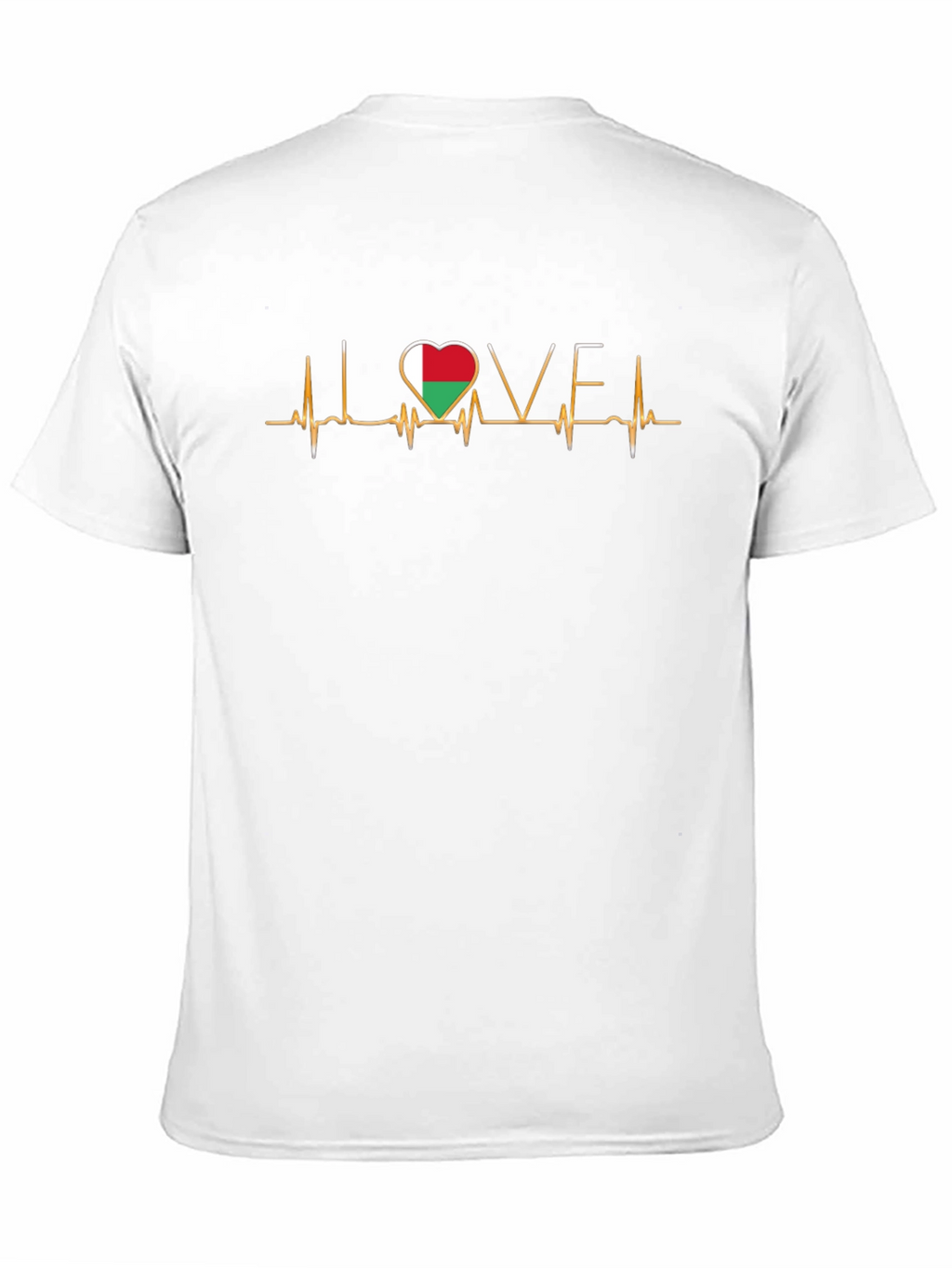 Madagascar Heartbeat Love T-Shirt