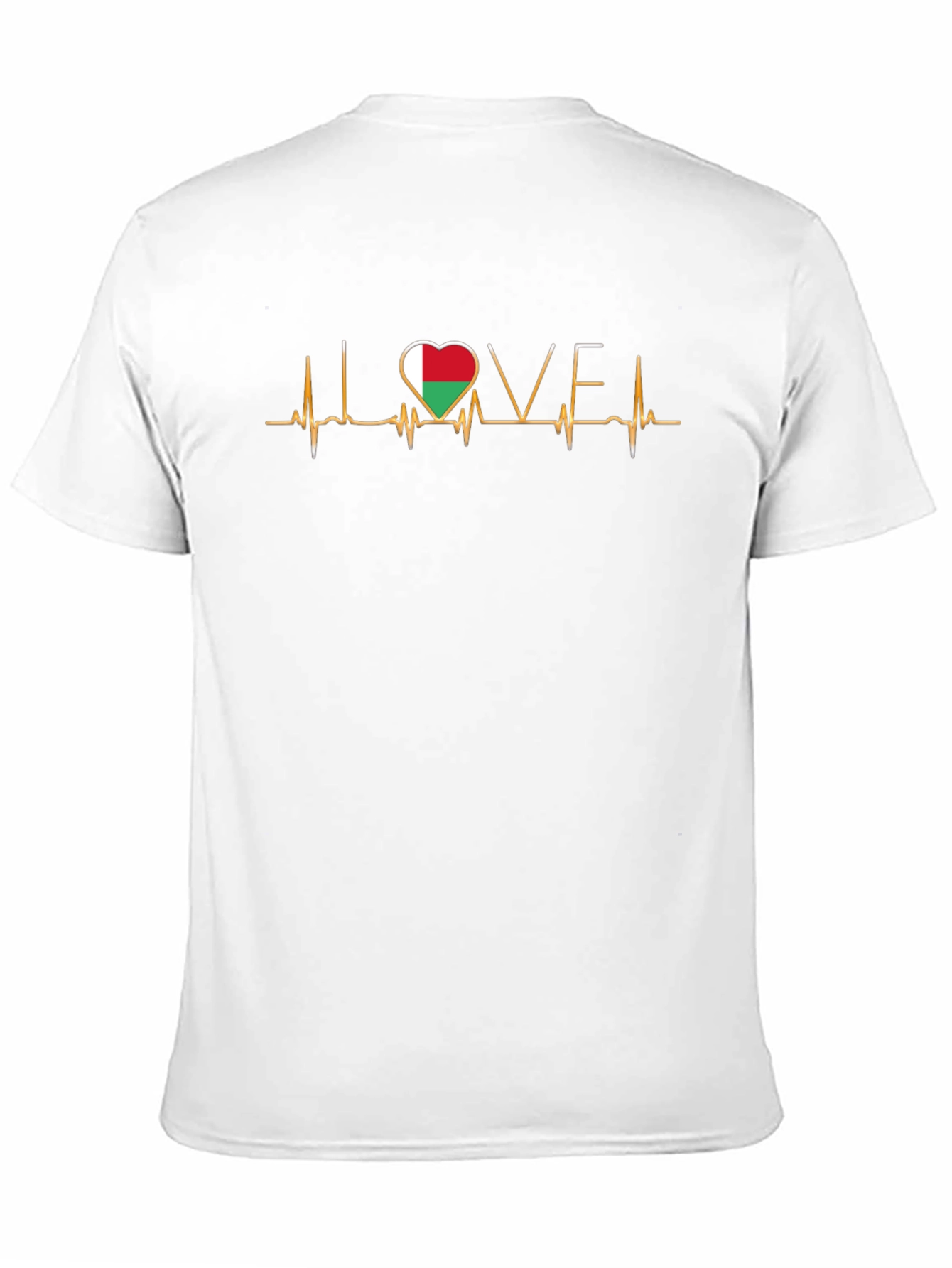 Madagascar Heartbeat Love T-Shirt